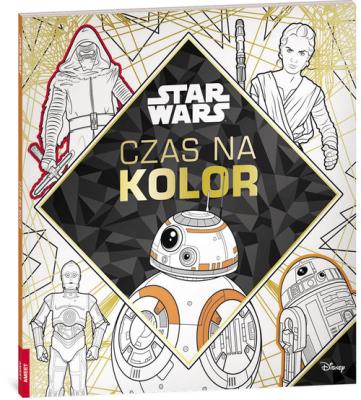Star Wars Czas na kolor. Autor: praca zbiorowa. SmakLiter.pl Okładka książki Star Wars Czas na kolor