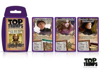 Opakowanie Top Trumps Harry Potter Więzień Azkabanu