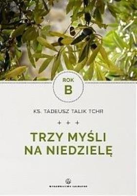 Okładka książki Trzy myśli na niedzielę. Rok B
