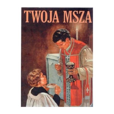 Okładka książki Twoja Msza - komiks