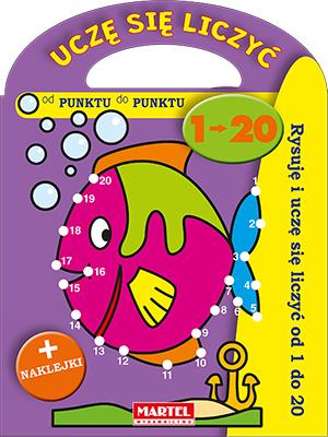 Okładka książki Uczę się liczyć  - Rysuję i uczę się liczyć od 1 do 20