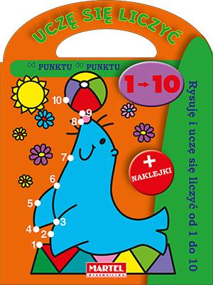 Okładka książki Uczę się liczyć - Rysuję i uczę sie liczyć od 1 do 10