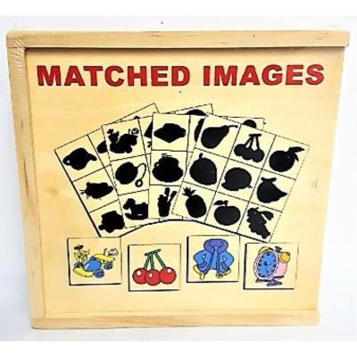 Opakowanie Układanka drewniana dopasowanie kształtów