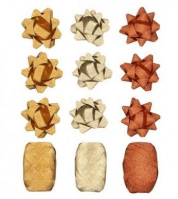 Opakowanie Zestaw do pakowania rozetki + wstążki