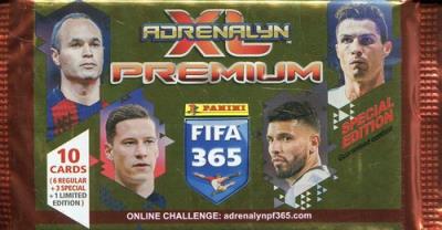 Adrenalyn XL Premium FIFA 365 Specjal Edition. Wydawca: Panini. SmakLiter.pl Opakowanie Adrenalyn XL Premium FIFA 365 Specjal Edition