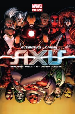 Avengers i X-Men - Axis. Autor: Remender Rick, Kubert Adam, FrancisYu Leinil, Terry Dodson, Jim Cheung. SmakLiter.pl Okładka książki Avengers i X-Men - Axis