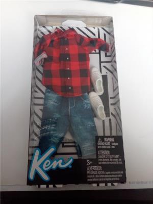 Opakowanie Barbie modne ubranka dla Kena 2