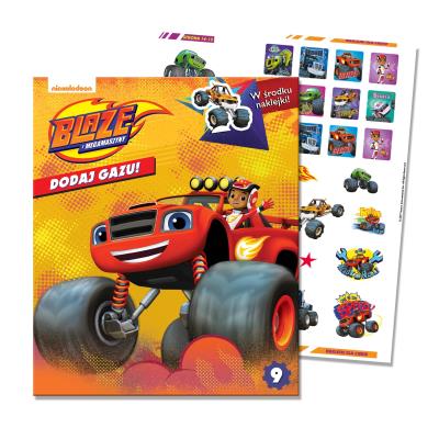 Okładka książki Blaze i megamaszyny.ACTIVITY