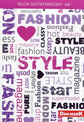 Opakowanie Blok notatnikowy A6 100 kartek