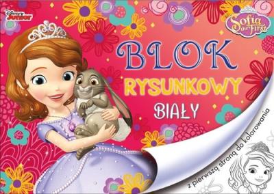 Opakowanie Blok rysunkowy biały A4 20 kartek Jej wysokość Zosia 10 sztuk