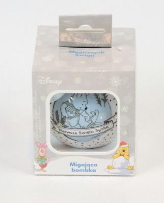 Opakowanie Bombka Led, Pierwsze Święta Synka, na licencji Kubuś Puchatek, Disney