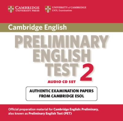 Opakowanie Cambridge Preliminary English Test 2 Audio CD Set