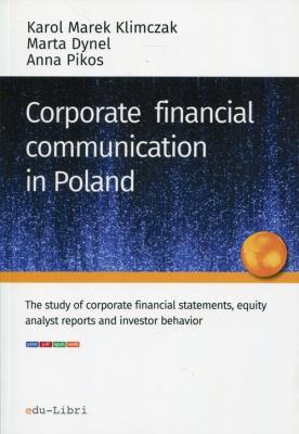 Okładka książki Corporate financial communication in Poland