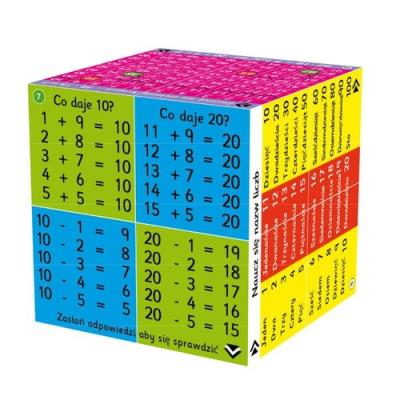 Opakowanie Cube Book Kostka edukacyjna Dodawanie odejmowanie