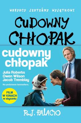 Okładka książki Cudowny chłopak (wydanie filmowe)