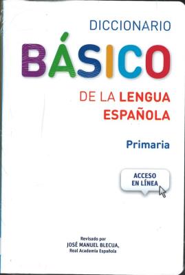 Okładka książki Diccionario Basico de la lengua Espanola Primaria+dostęp online