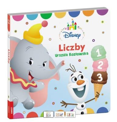 Disney Maluch. Kształty. Autor: Kozłowska Urszula. SmakLiter.pl Okładka książki Disney Maluch. Kształty