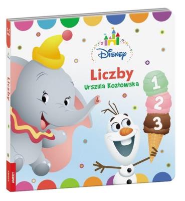 Disney Maluch. Liczby. Autor: Kozłowska Urszula. SmakLiter.pl Okładka książki Disney Maluch. Liczby