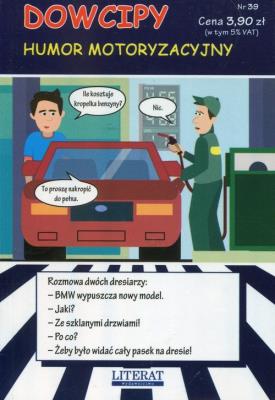 Okładka książki Dowcipy Humor motoryzacyjny
