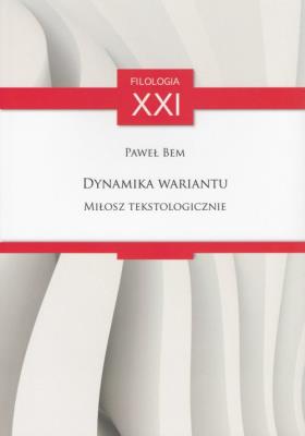 Okładka książki Dynamika wariantu