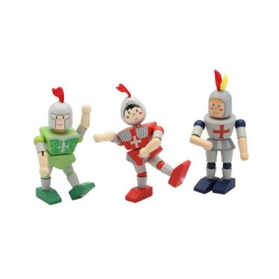 Elastyczny rycerz z drewna. Autor: Majdan Zabawek. SmakLiter.pl Okładka książki Elastyczny rycerz z drewna