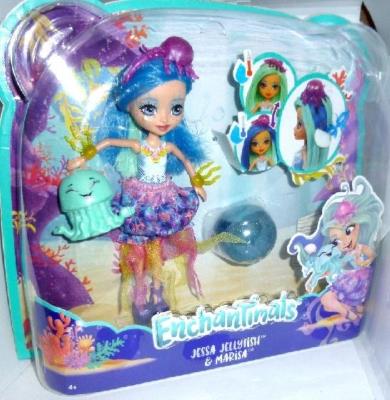 Opakowanie Enchantimals. Morskie lalki Jessa Jellyfish