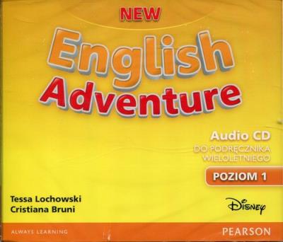 English Adventure New 1 Audio CD do podręcznika wieloletniego. Autor: Raczyńska Regina, Bogucka Maria. SmakLiter.pl Okładka książki English Adventure New 1 Audio CD do podręcznika wieloletniego