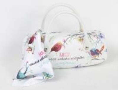 Opakowanie Etui na okulary - Babciu, zawsze widzisz...(białe)