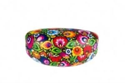 Opakowanie Etui na okulary przeciwsłoneczne łowickie czarne