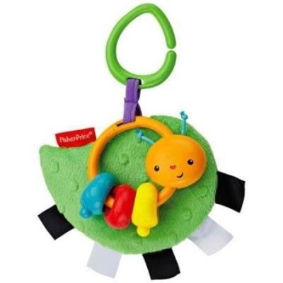 Okładka książki Fisher Price grzechotka gąsieniczka