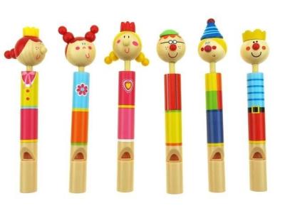 Opakowanie Gwizdek drewniany, różne wzory