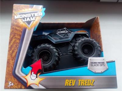 Opakowanie Hot Wheels Monster Jam Solider Fortune Black Ops