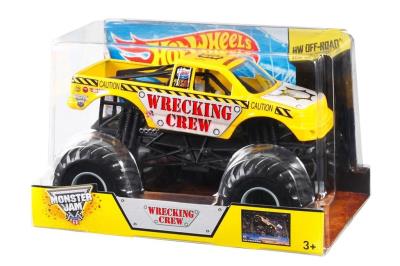 Opakowanie Hot Wheels Monster Jam Wrecking Crew 1:24