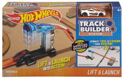 Opakowanie Hot Wheels Track Builder Wyrzutnia z windą