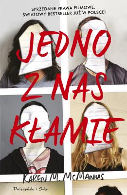 Okładka książki Jedno z nas kłamie