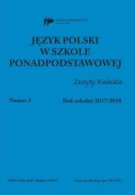 Język polski w szkole ponadpodst. nr 3 2017/2018. Autor: praca zbiorowa. SmakLiter.pl Okładka książki Język polski w szkole ponadpodst. nr 3 2017/2018