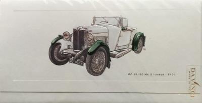 Okładka książki Karnet biały samochód 10x21 + koperta