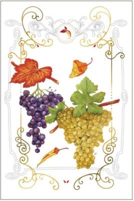 Opakowanie Karnet winogrona 12x18 + koperta