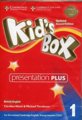 Kid's Box 1 Presentation Plus. Wydawca: Cambridge University Press. SmakLiter.pl Opakowanie Kid's Box 1 Presentation Plus