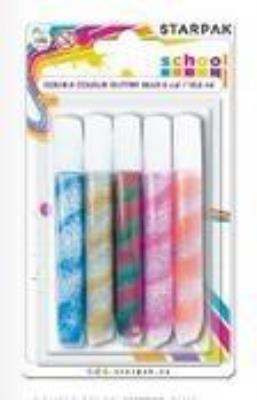 Opakowanie Klej brokatowy 2 kol. 10.5 ml 5 szt.