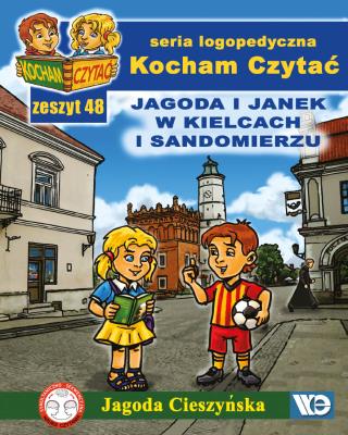 Kocham czytać zeszyt 48. Jagoda i Janek w Kielc.... Autor: Cieszyńska Jagoda. SmakLiter.pl Okładka książki Kocham czytać zeszyt 48. Jagoda i Janek w Kielc...