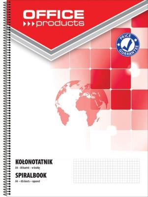 Opakowanie Kołonotatnik A4 w kratkę 80 kartek