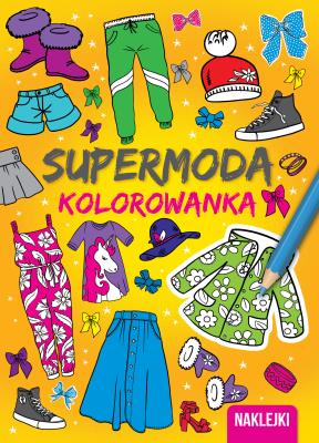 Okładka książki Kolorowanki Supermoda