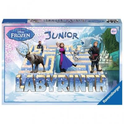 Kraina Lodu Labirynt Junior. Wydawca: Ravensburger. SmakLiter.pl Opakowanie Kraina Lodu Labirynt Junior