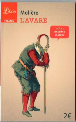 L'avare (Skąpiec). Autor: Moliere. SmakLiter.pl Okładka książki L'avare (Skąpiec)