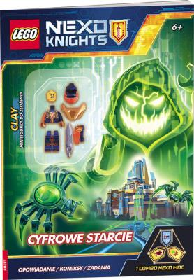 Okładka książki Lego Nexo Knights Cyfrowe starcie