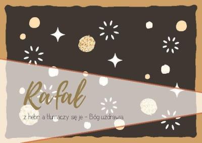 Opakowanie Magnes Imiona - Rafał