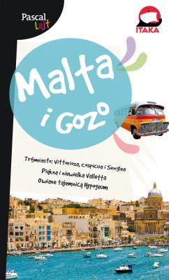 Malta i Gozo.Pascal Lajt. Autor: Sadulski Bartosz. SmakLiter.pl Okładka książki Malta i Gozo.Pascal Lajt
