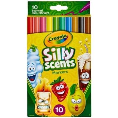 Markery Silly Scents 10 kolorów CRAYOLA. Wydawca: Crayola. SmakLiter.pl Opakowanie Markery Silly Scents 10 kolorów CRAYOLA