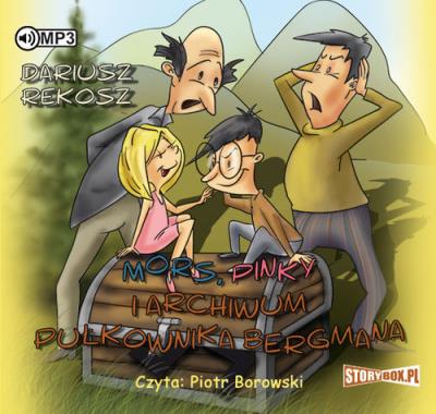 Mors, Pinky i archiwum pułkownika Bergmana - Audiobook. Autor: Rekosz Dariusz. SmakLiter.pl Okładka książki Mors, Pinky i archiwum pułkownika Bergmana - Audiobook